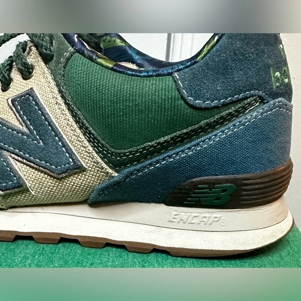 New Balance 574 Encap Men’s Rare floral athletic shoes - Picture 14 of 14